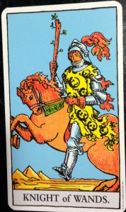 Rider Knight of Wands