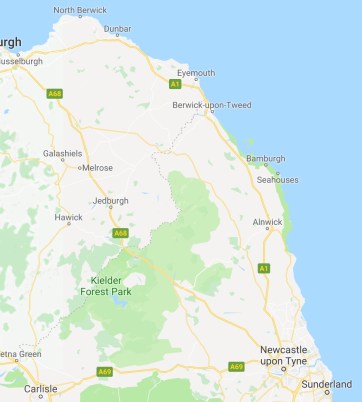 Northumberland from Google