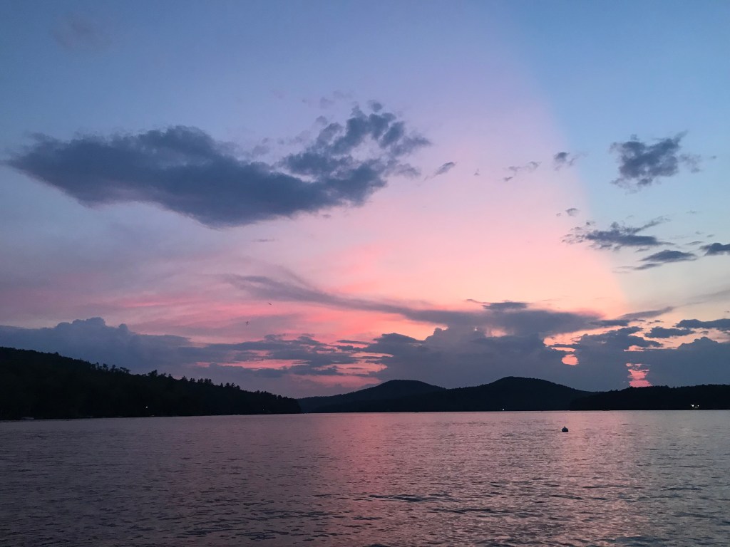 The joy of the setting sun, which never really sets